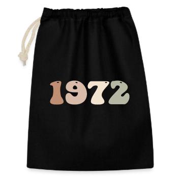 1972 - Sac cadeau 30 x 45 cm - noir - Devant