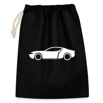 Car Symbol Icon Workshop Logo Business Vehicle - Gift Bag 30 x 45 cm - black - Front