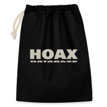 CANULAR - Sac cadeau 30 x 45 cm - noir - Devant
