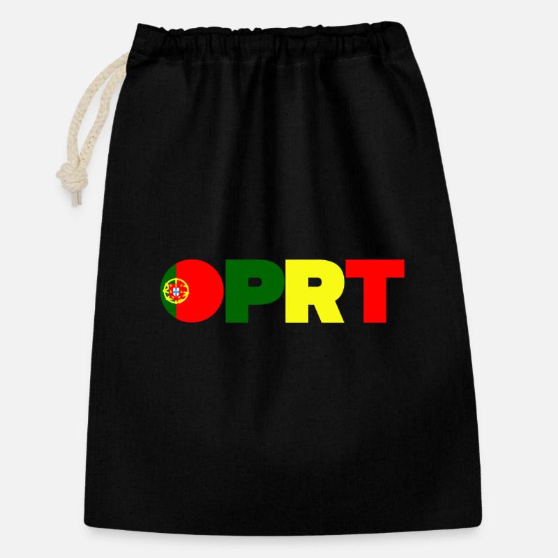 Portugal - Gift Bag 30 x 45 cm - black