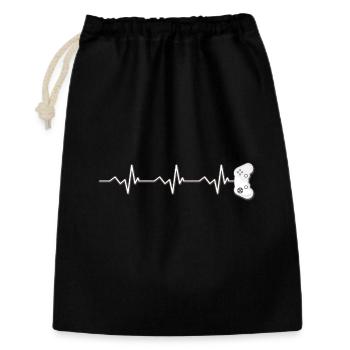 Gamer pulse - Gift Bag 30 x 45 cm - black - Front