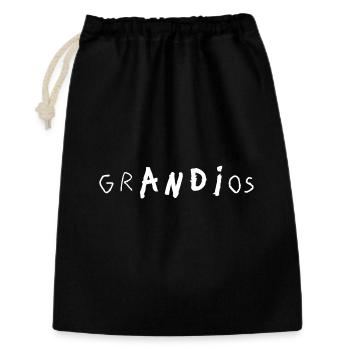 grandios Andreas Andi Andy Spruch Name Geschenk - Geschenkbeutel aus Baumwolle (30 x 45 cm) - Schwarz - Vorne