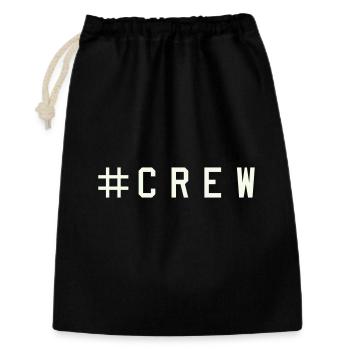 crew - Gift Bag 30 x 45 cm - black - Front