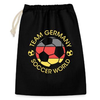 Team Germany Football Championship Tournament - Gift Bag 30 x 45 cm - black - Front