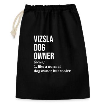 Vizsla - Gift Bag 30 x 45 cm - black - Front