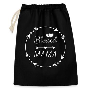 Gesegnete Mama - christliches Muttertags-Geschenk - Gift Bag 30 x 45 cm - black - Front