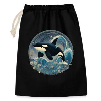 Killer whale - Gift Bag 30 x 45 cm - black - Front