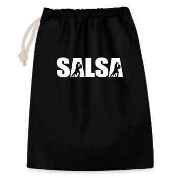 Salsa - Sac cadeau 30 x 45 cm - noir - Devant