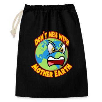 Climate Planet B Climate Protection Greta - Gift Bag 30 x 45 cm - black - Front