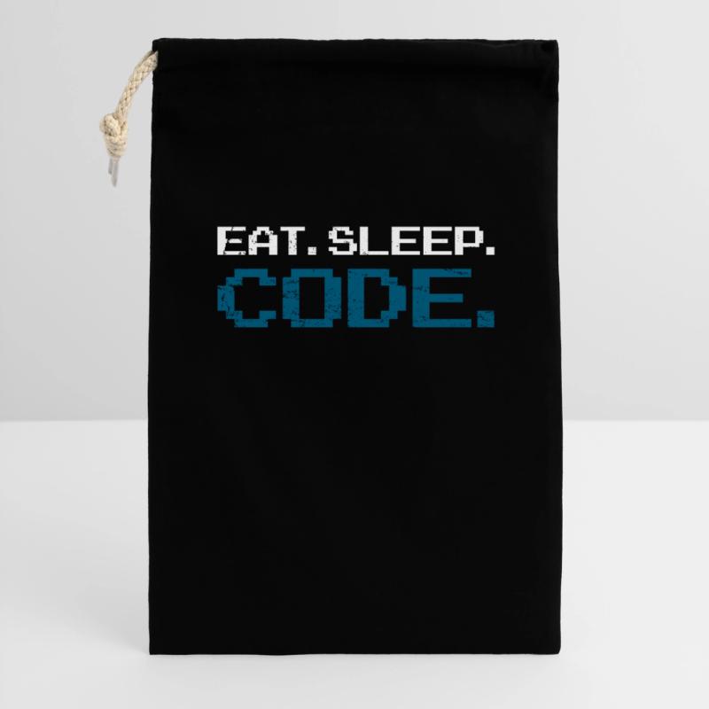 Programmieren Coden Informatik Geschenkbeutel aus Baumwolle (30 x 45 cm)