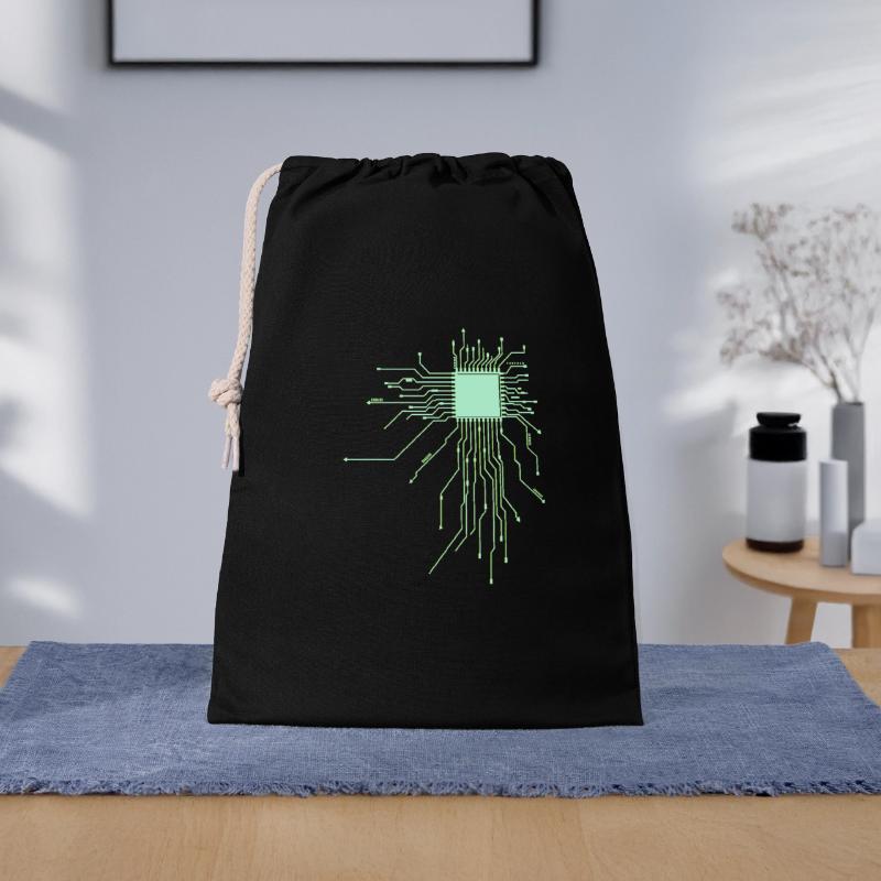 board core cpu computer nerd pc humor geek code Gift Bag 30 x 45 cm