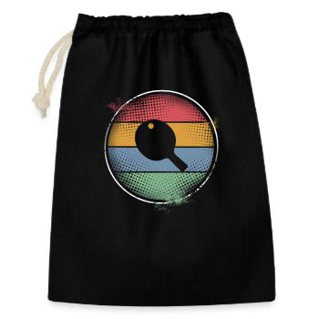 Ping-pong - Sac cadeau 30 x 45 cm - noir - Devant