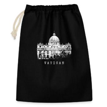 Vatican St. Peter's Basilica Vintage Vatican City Vatican Rome - Gift Bag 30 x 45 cm - black - Front