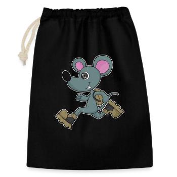 Mouse Jogger Jogging Sport - Sac cadeau 30 x 45 cm - noir - Devant