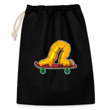 Caterpillar Skater Skateboard - Sac cadeau 30 x 45 cm - noir - Devant