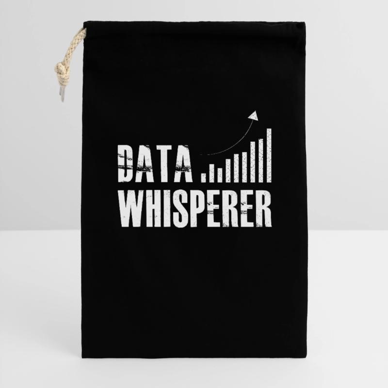 Data Whisperer Science Analyst Software Engineer Geschenkbeutel aus Baumwolle (30 x 45 cm)