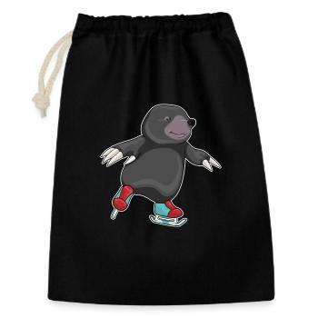 Mole Ice Skating Ice Skates Winter Sports - Gift Bag 30 x 45 cm - black - Front