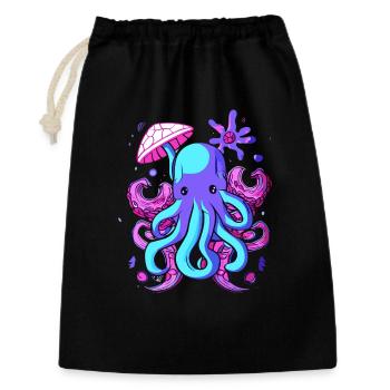 Octo Jelly Octopus Sea Creature - Gift Bag 30 x 45 cm - black - Front