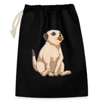 Meerkat Baby Pacifier - Gift Bag 30 x 45 cm - black - Front