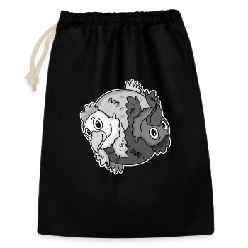 Yin Yang Chicken Chicken - Gift Bag 30 x 45 cm - black - Front