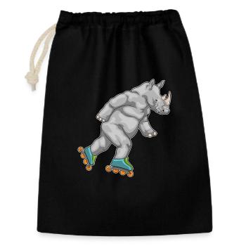 Nashorn Inline skating Inline skates - Gift Bag 30 x 45 cm - black - Front