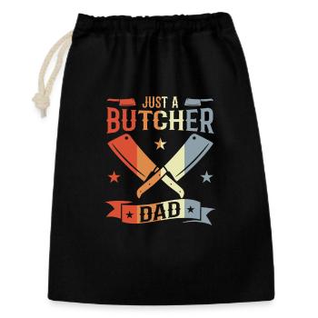Butcher Father - Gift Bag 30 x 45 cm - black - Front
