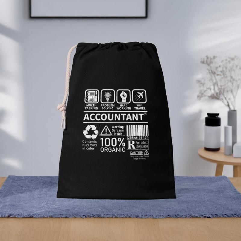 Accountant Multi Tasking Problem Solving Gift Bag 30 x 45 cm