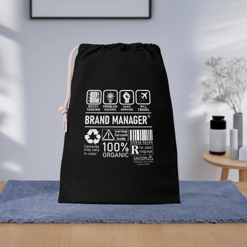 Brand Manager multi tasking problem solving Geschenkbeutel aus Baumwolle (30 x 45 cm)