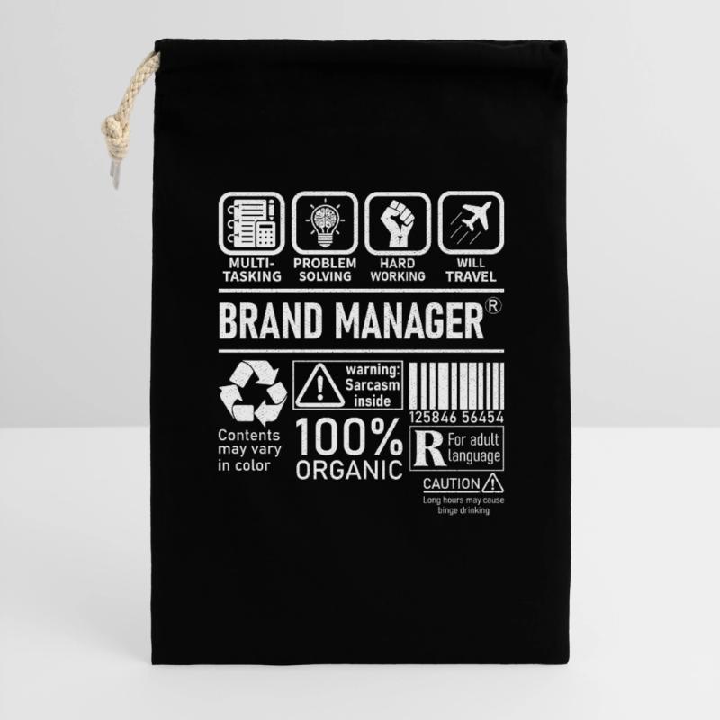 Brand Manager multi tasking problem solving Geschenkbeutel aus Baumwolle (30 x 45 cm)