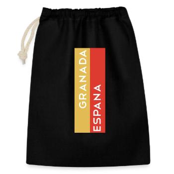 Grenade - Sac cadeau 30 x 45 cm - noir - Devant