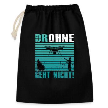 Drone Pilot Accessories Drone Pilot Drone Gift - Gift Bag 30 x 45 cm - black - Front