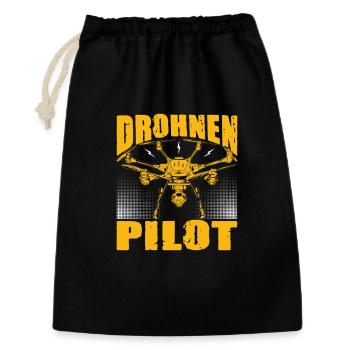 Drone Pilot Accessories Drone Pilot Drone Gift - Gift Bag 30 x 45 cm - black - Front