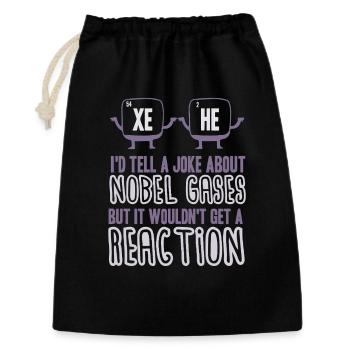 Chemistry Chemist Chemistry Teacher Funny Science - Gift Bag 30 x 45 cm - black - Front