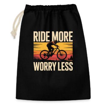 Cycling Cycling Mountain Bike MTB - Gift Bag 30 x 45 cm - black - Front