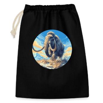 Mammouths Mammouth - Sac cadeau 30 x 45 cm - noir - Devant