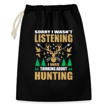 Hunter Gifts Hunting Hunting Hunter Exam - Gift Bag 30 x 45 cm - black - Front