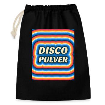Disco Powder Retro Logo - Gift Bag 30 x 45 cm - black - Front