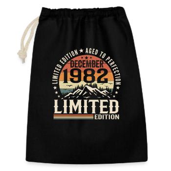 December 1982 - Gift Bag 30 x 45 cm - black - Front