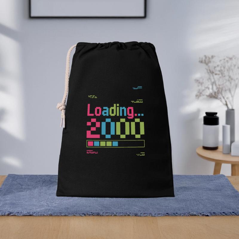 Loading 2000 pixel loading screen Gift Bag 30 x 45 cm