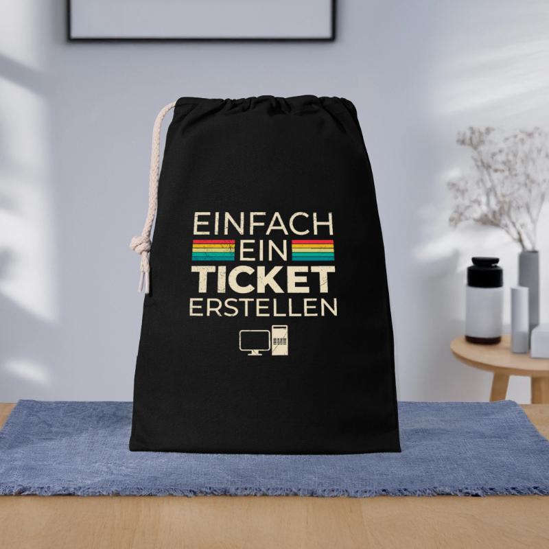 Science Coder CRÉEZ SIMPLEMENT UN BILLET DRÔLE Sac cadeau 30 x 45 cm