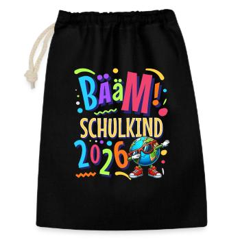 Bääm Écolier 2026 - Sac cadeau 30 x 45 cm - noir - Devant