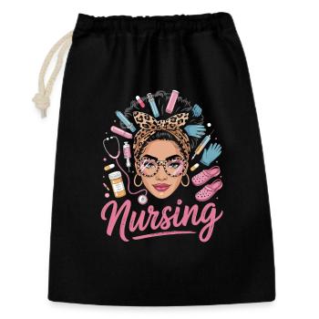 Nursing Glam: Nursing Heroine Trend - Gift Bag 30 x 45 cm - black - Front