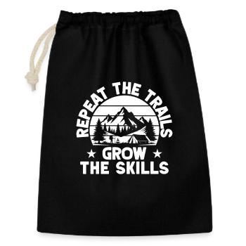scout garçons Scouting Repeat The Trails Scout - Sac cadeau 30 x 45 cm - noir - Devant