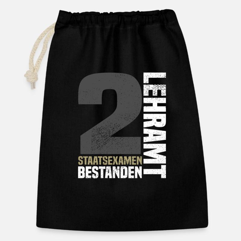 2nd State Examination in Teaching - Gift Bag 30 x 45 cm - black