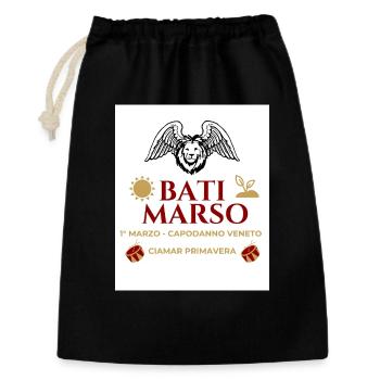 Bati Marso - Vénétie du réveillon du Nouvel An - Sac cadeau 30 x 45 cm - noir - Devant