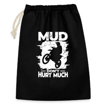 Mud doesn't hurt - Gift Bag 30 x 45 cm - black - Front