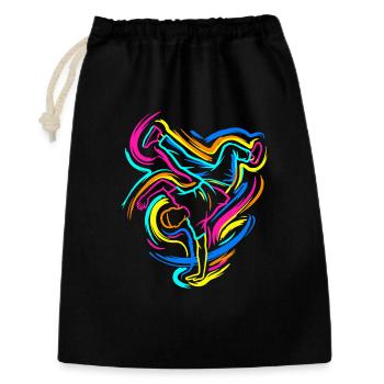 Breakdancing - Gift Bag 30 x 45 cm - black - Front