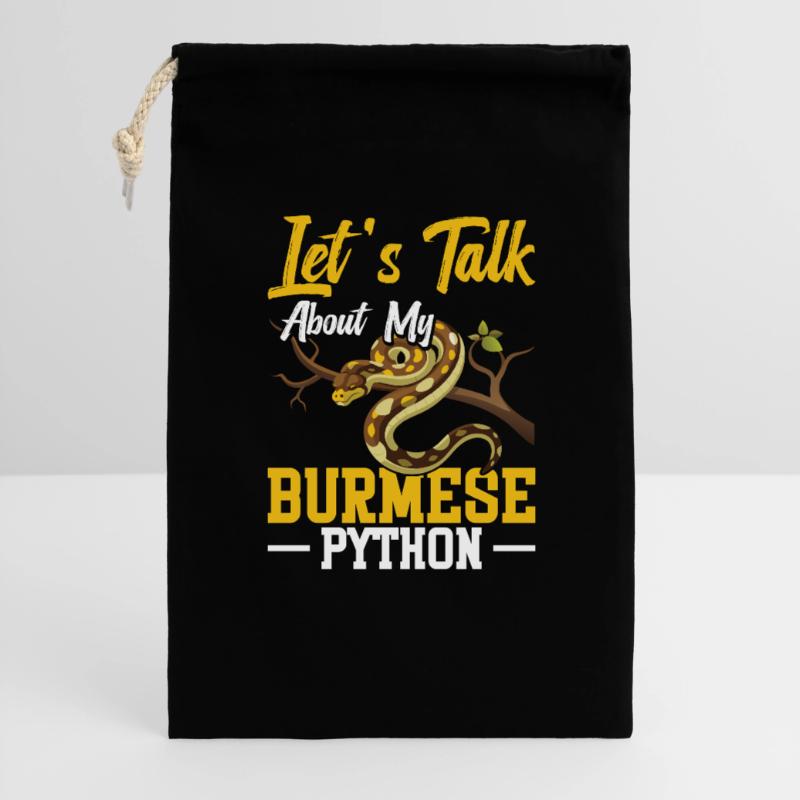 Propriétaire de python birman, terriarium de serpent, cacher un python Sac cadeau 30 x 45 cm