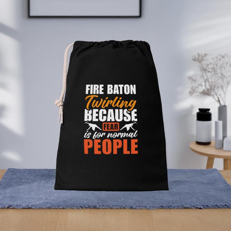 Dancing Vortex Dance School Fire Stick Dancer Gift Bag 30 x 45 cm