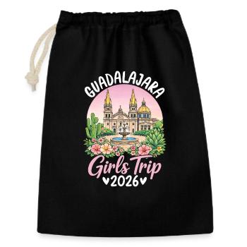 Guadalajara Girls Trip 2026 - Gift Bag 30 x 45 cm - black - Front